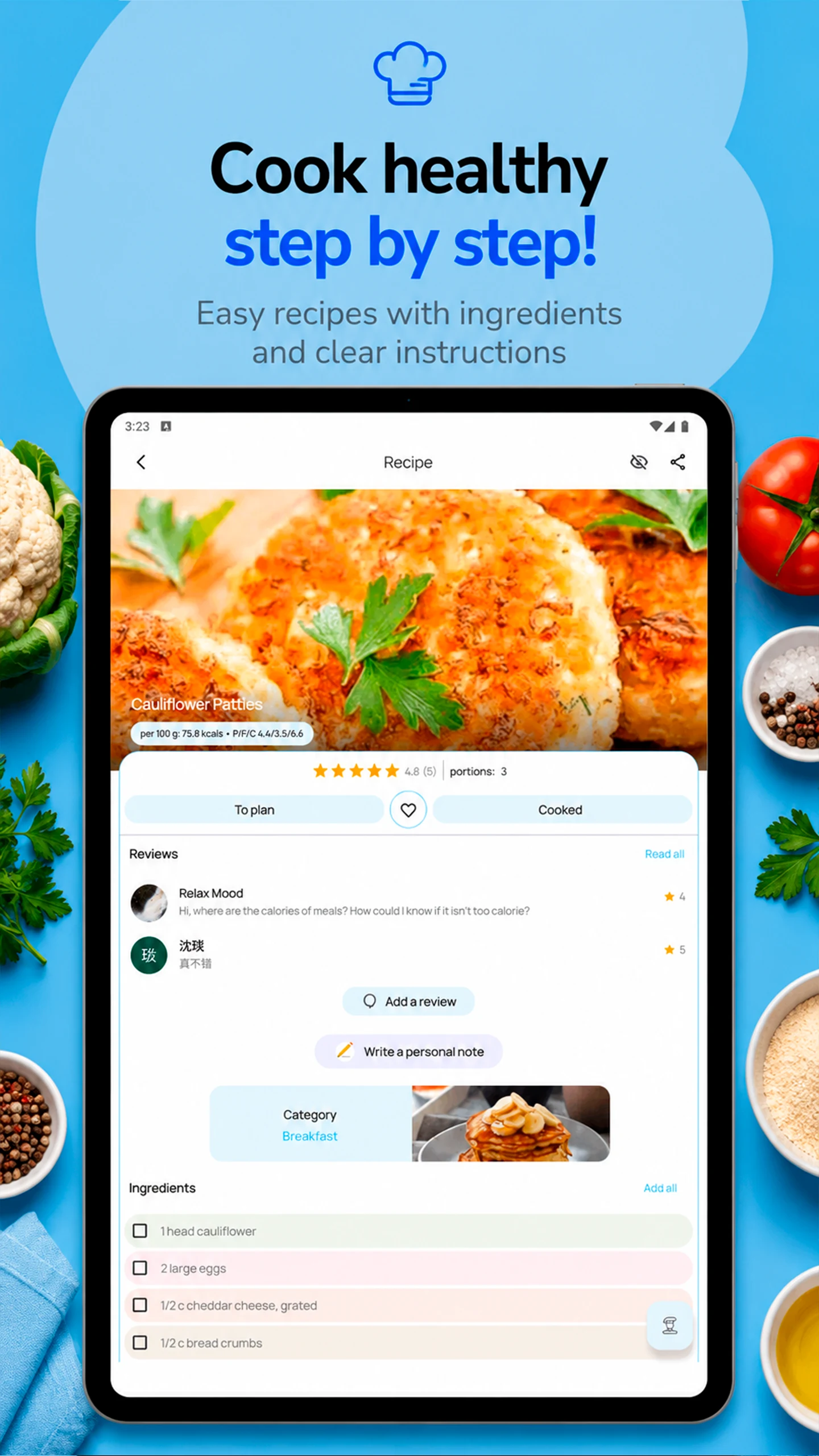 Diet Recipes – Healthy Meals screenshot